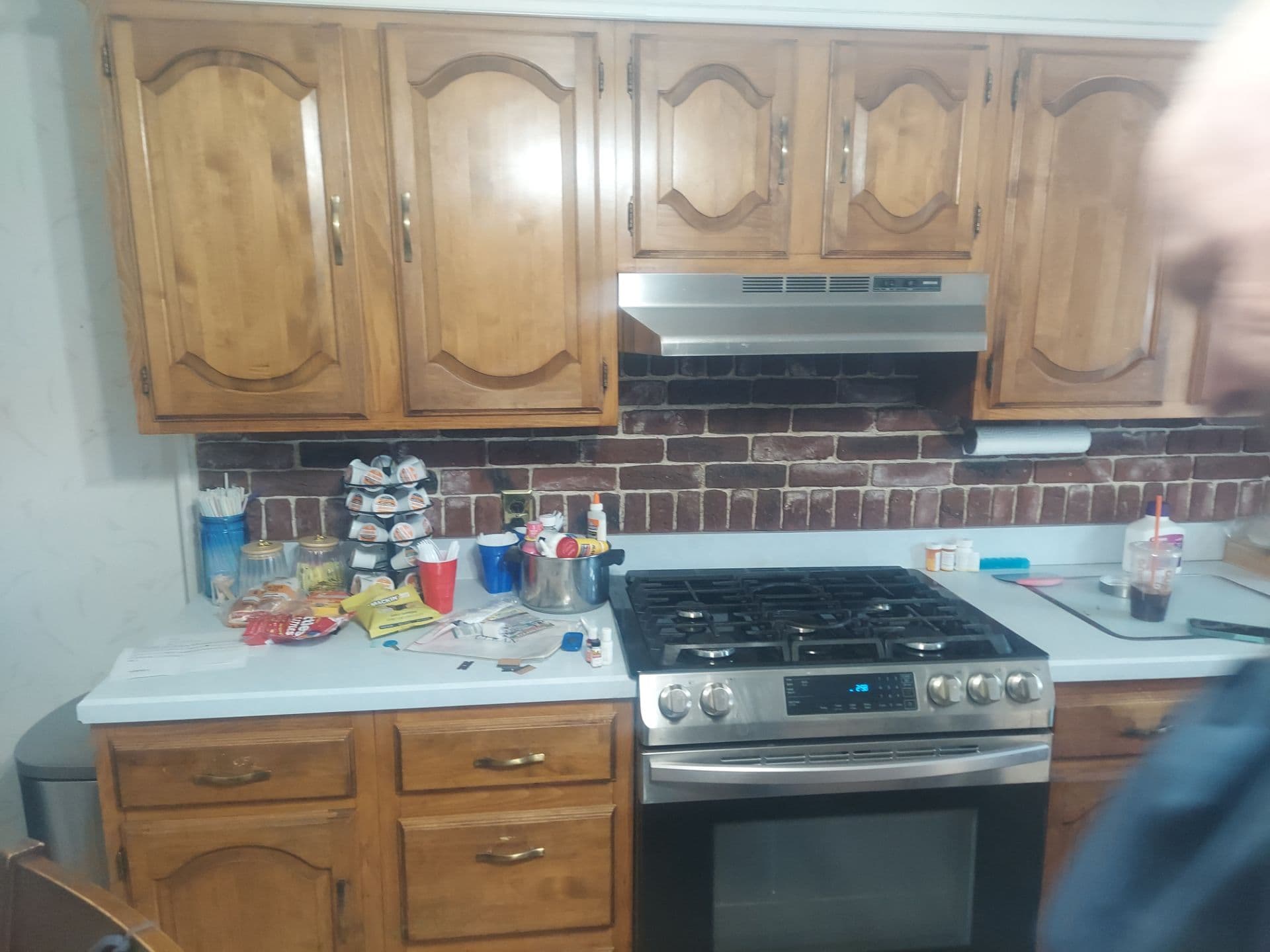Linden kitchen before and after the full renovation — before